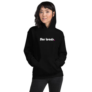 She Leads. - Unisex Hoodie